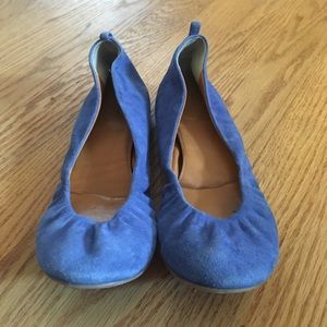Blue J Crew ballet flats - size 6 1/2
